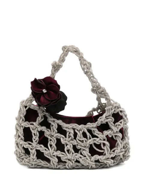 TWENTY FOURHAITCH Borsa a spalla con decorazione