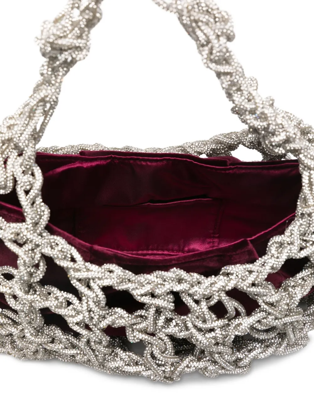Twenty Four Haitch Handbag Twenty Fourhaitch Woman Color Black In Silver