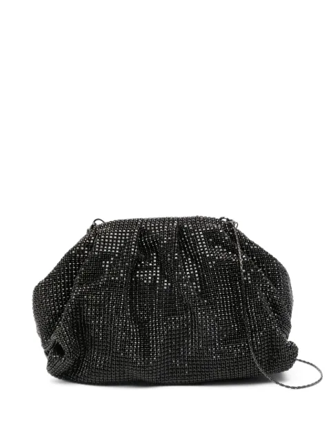 TWENTY FOURHAITCH Petra crystal-embellished clutch bag