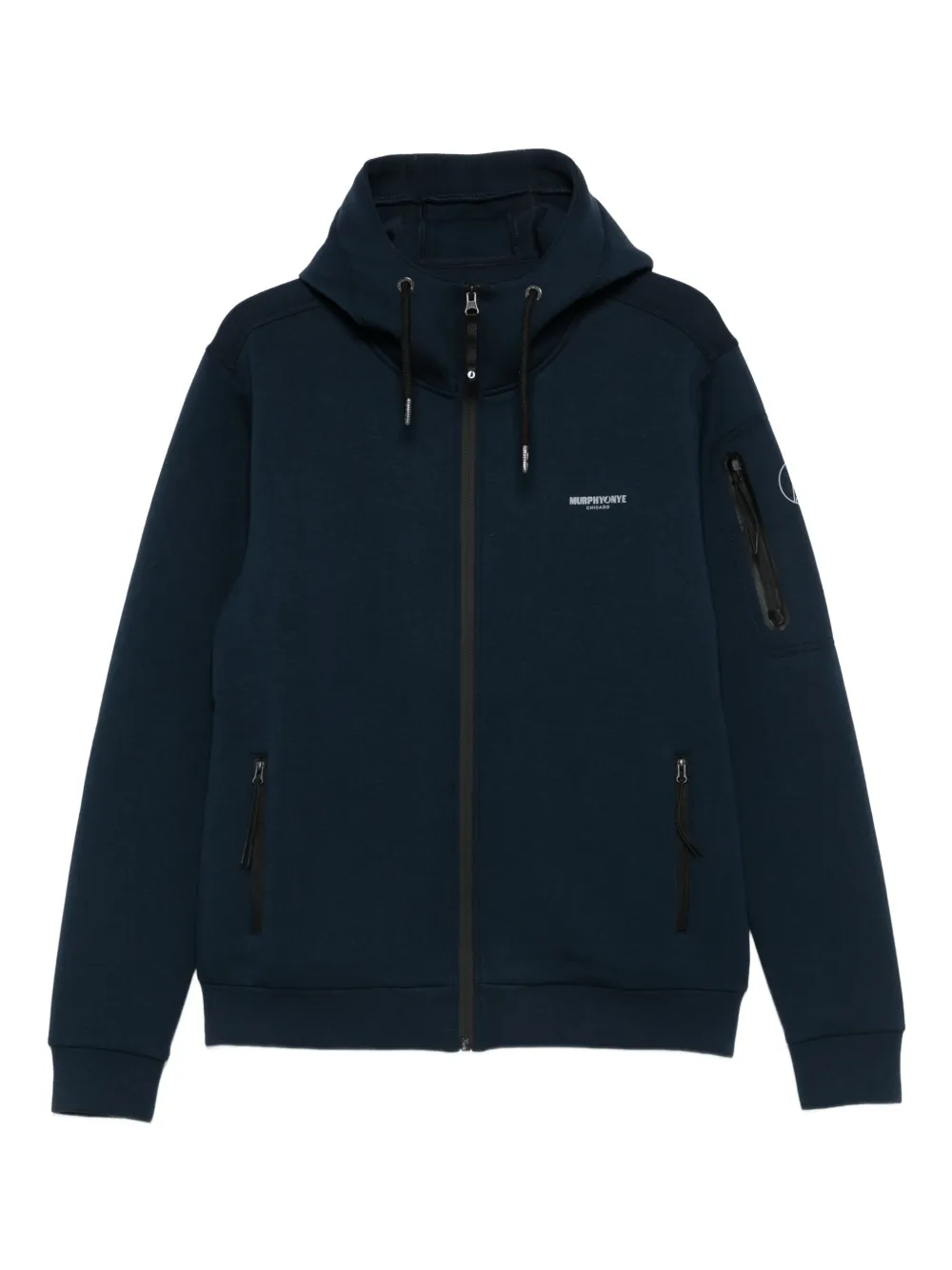 Murphy&Nye Kapuzenjacke mit Reißverschluss - Blau