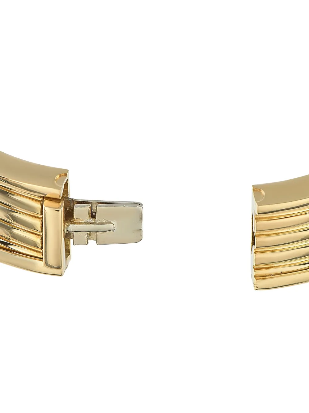 Pre-owned Bvlgari 18k Yellow Gold B.zero1 Bracelet