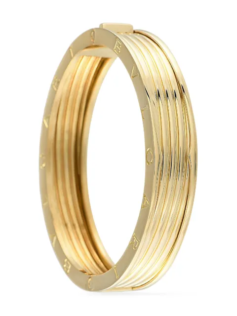 Bvlgari Pre-Owned 18K yellow gold B.Zero1 bracelet