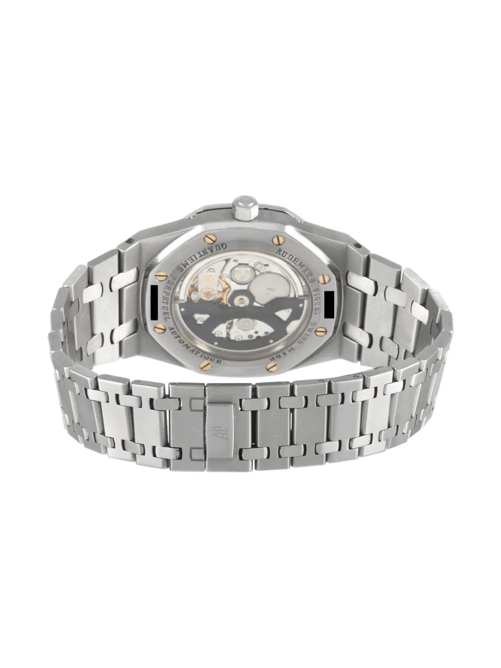Pre-owned Audemars Piguet Pre Owned Royal Oak Perpetual Calendar 39mm In Black