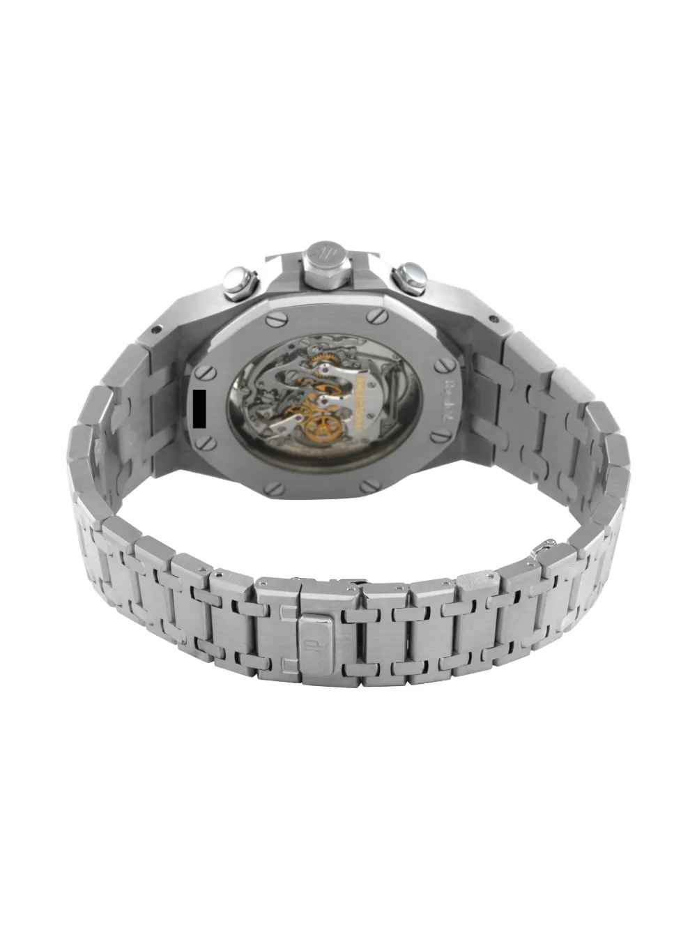 Pre-owned Audemars Piguet Pre Owned Royal Oak Tourbillon Chronograph 44mm In Blue