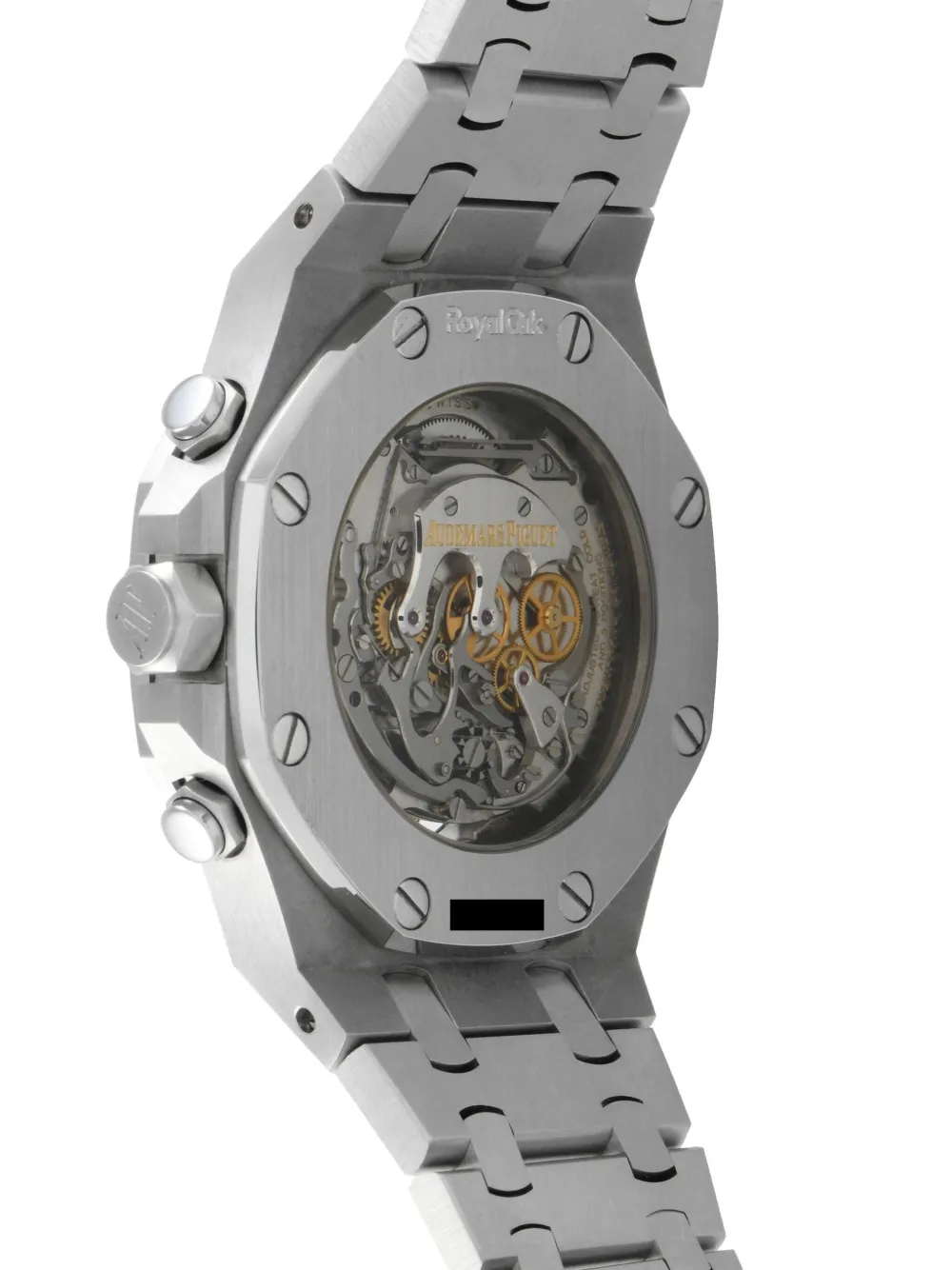 Pre-owned Audemars Piguet Pre Owned Royal Oak Tourbillon Chronograph 44mm In Blue