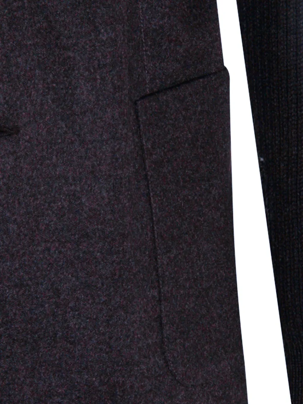 Eleventy Jack met capuchon en vlakken Blauw