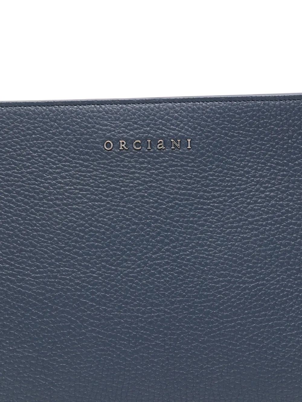 Orciani New Prestige clutch met rits Blauw