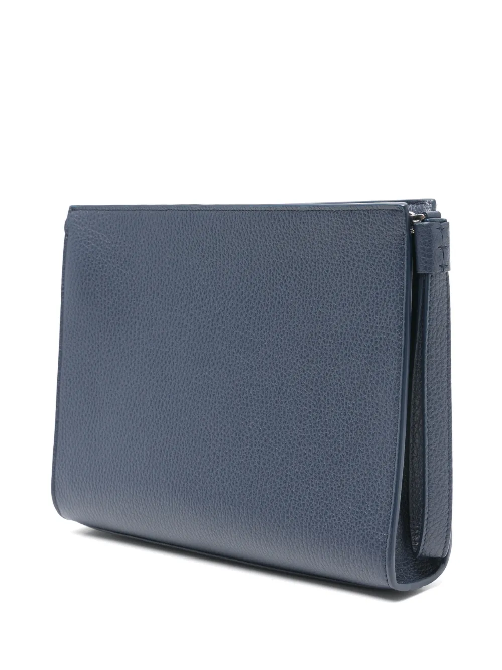 Orciani New Prestige clutch met rits Blauw