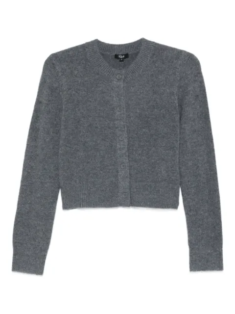 Rails wool cropped cardigan