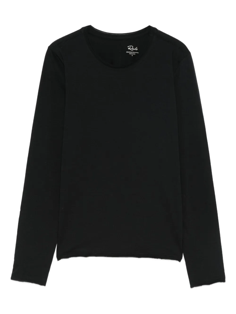 Rails Long-sleeve T-shirt In Black