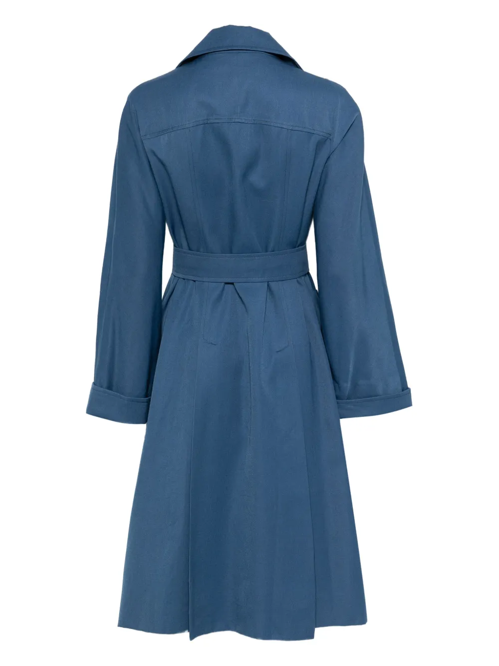 A.N.G.E.L.O. Vintage Cult 1970s jas met ceintuur - Blauw
