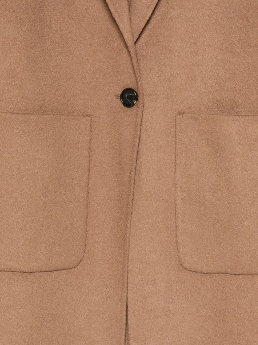 Rails Everest Patch-pocket Single-breasted Coat In Brown