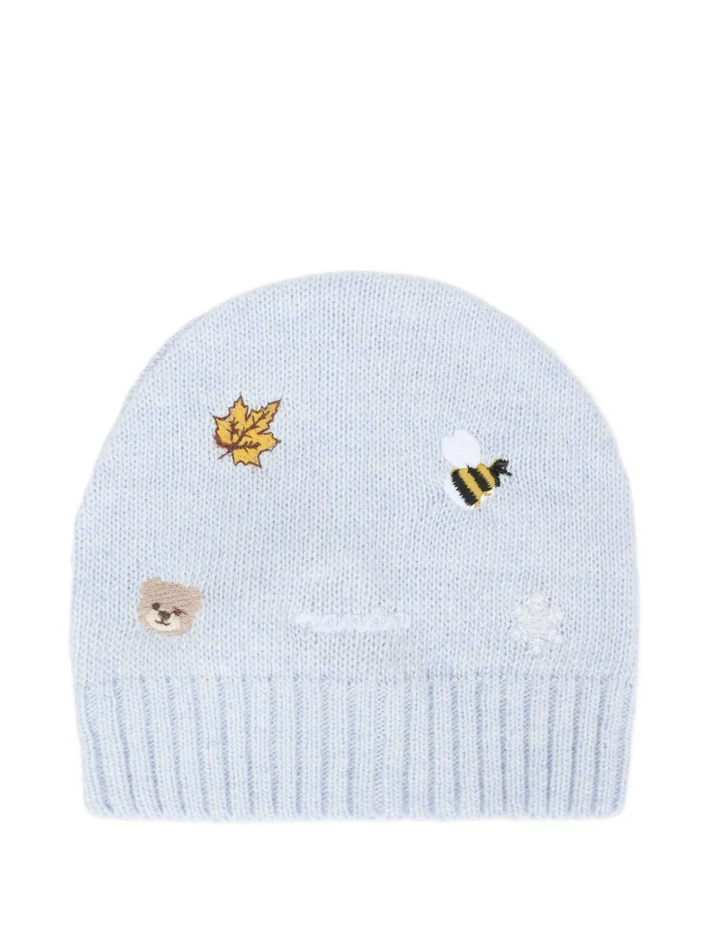 NANAN embroidered beanie | Blue | Image 1
