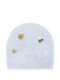 NANAN embroidered beanie - Blue
