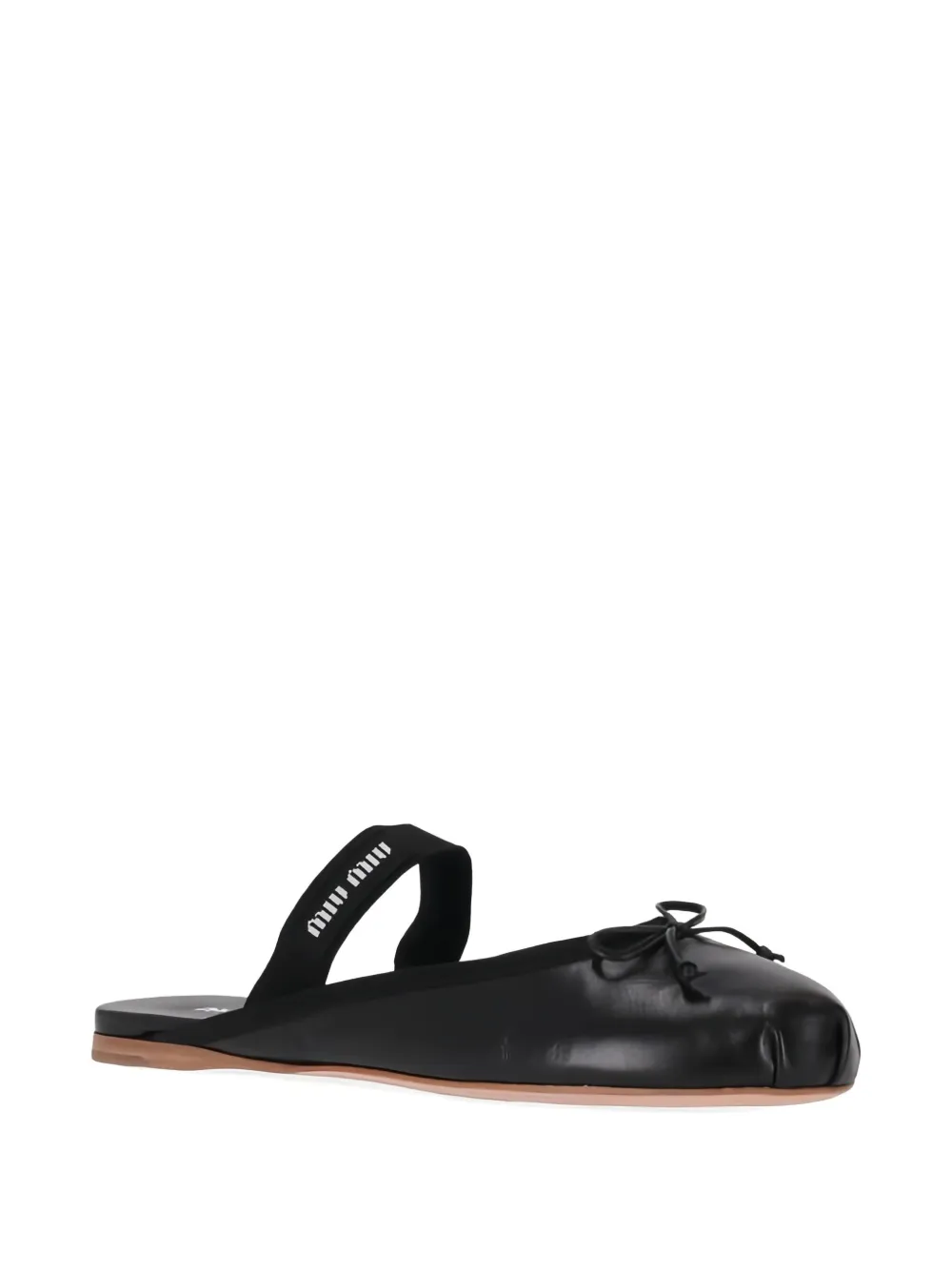 Miu Miu bow-detail mules | Flat Mules | Image 2