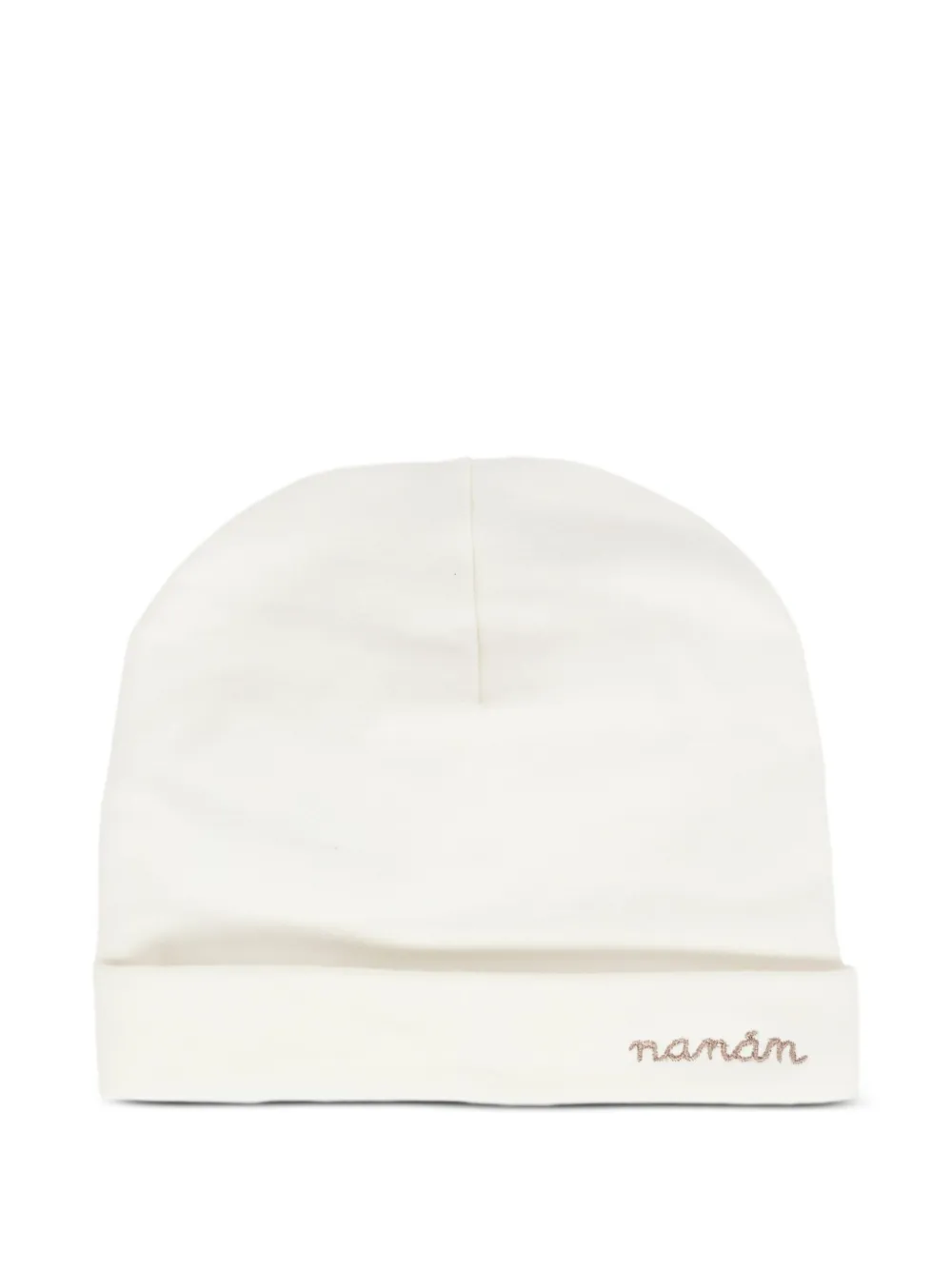 NANAN gorro con bordado | blanco | Image 1