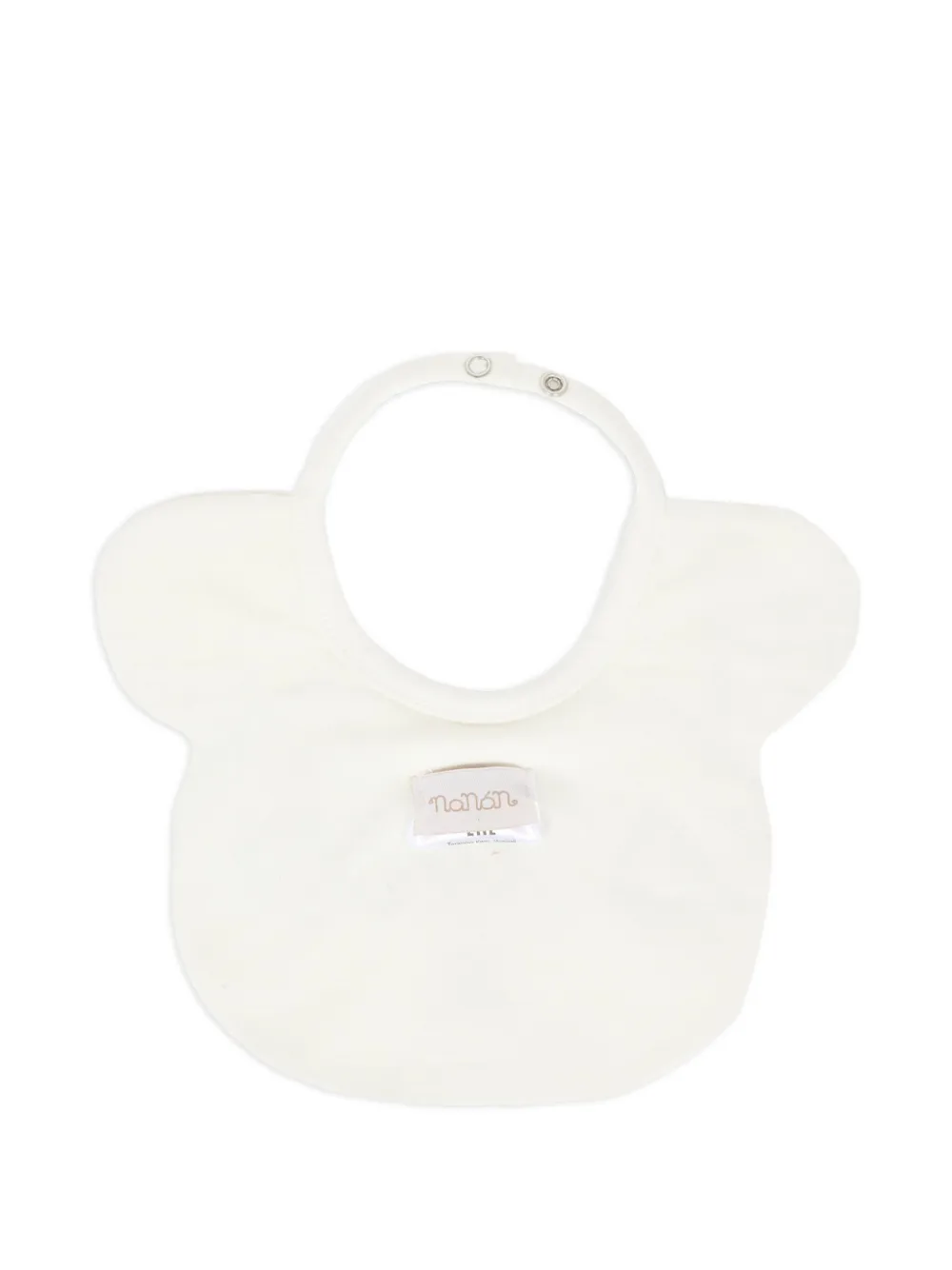 NANAN bear-embroidered bib | Image 2