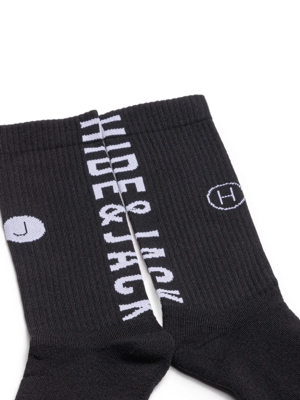 Hide&Jack logo-detail rib socks | Women | Image 2