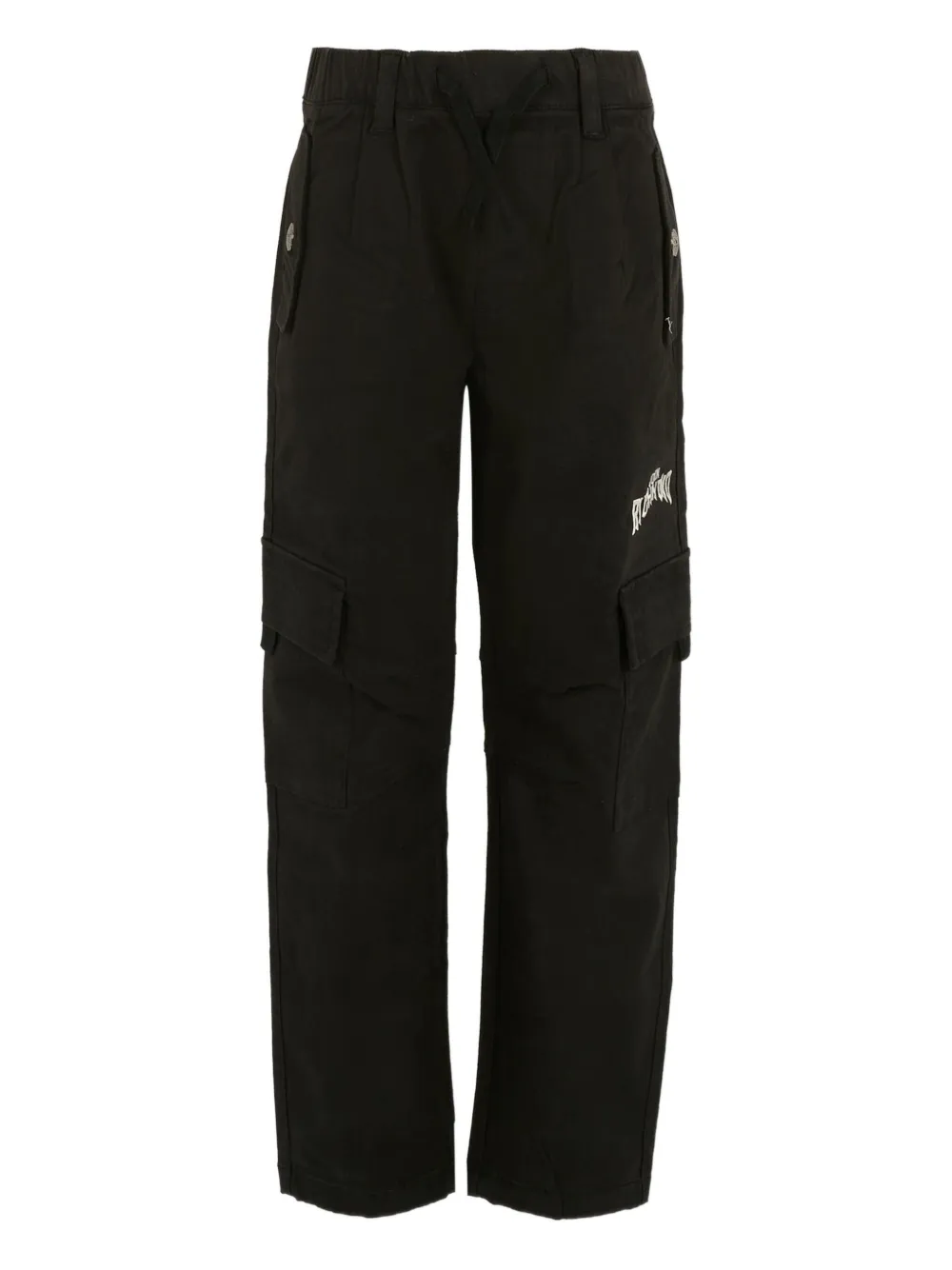 John Richmond Junior embroidered cargo pants | Black | Image 1