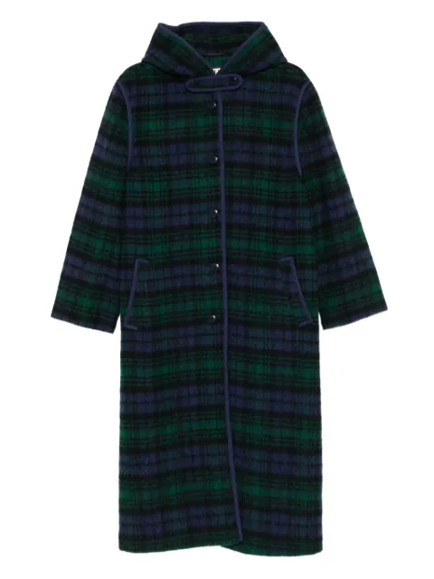 A.N.G.E.L.O. Vintage Cult 1970s checked hooded coat