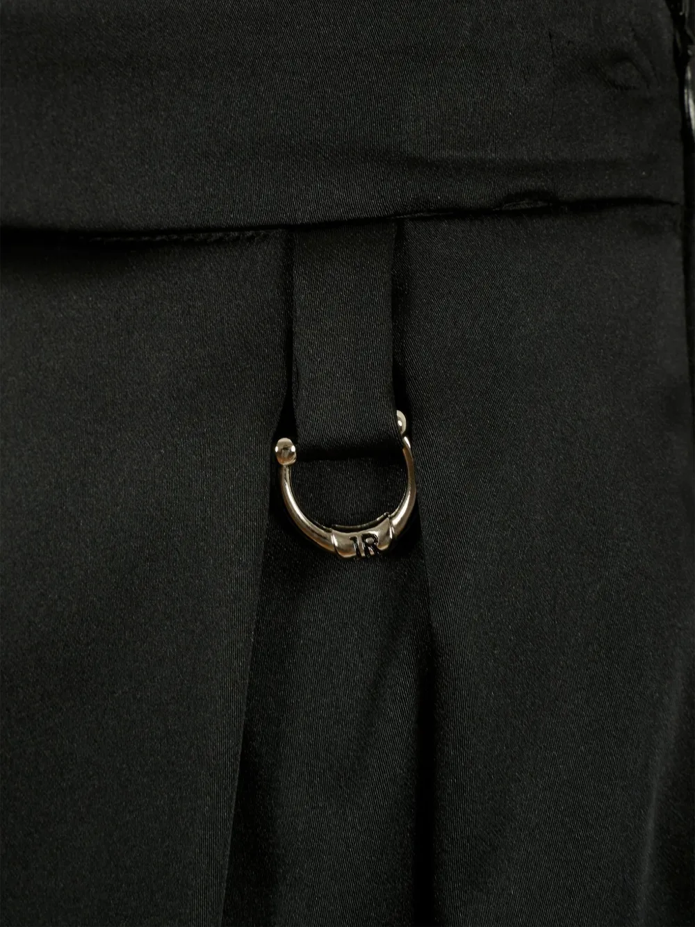 John Richmond Junior Plooirok met tulen afwerking Zwart