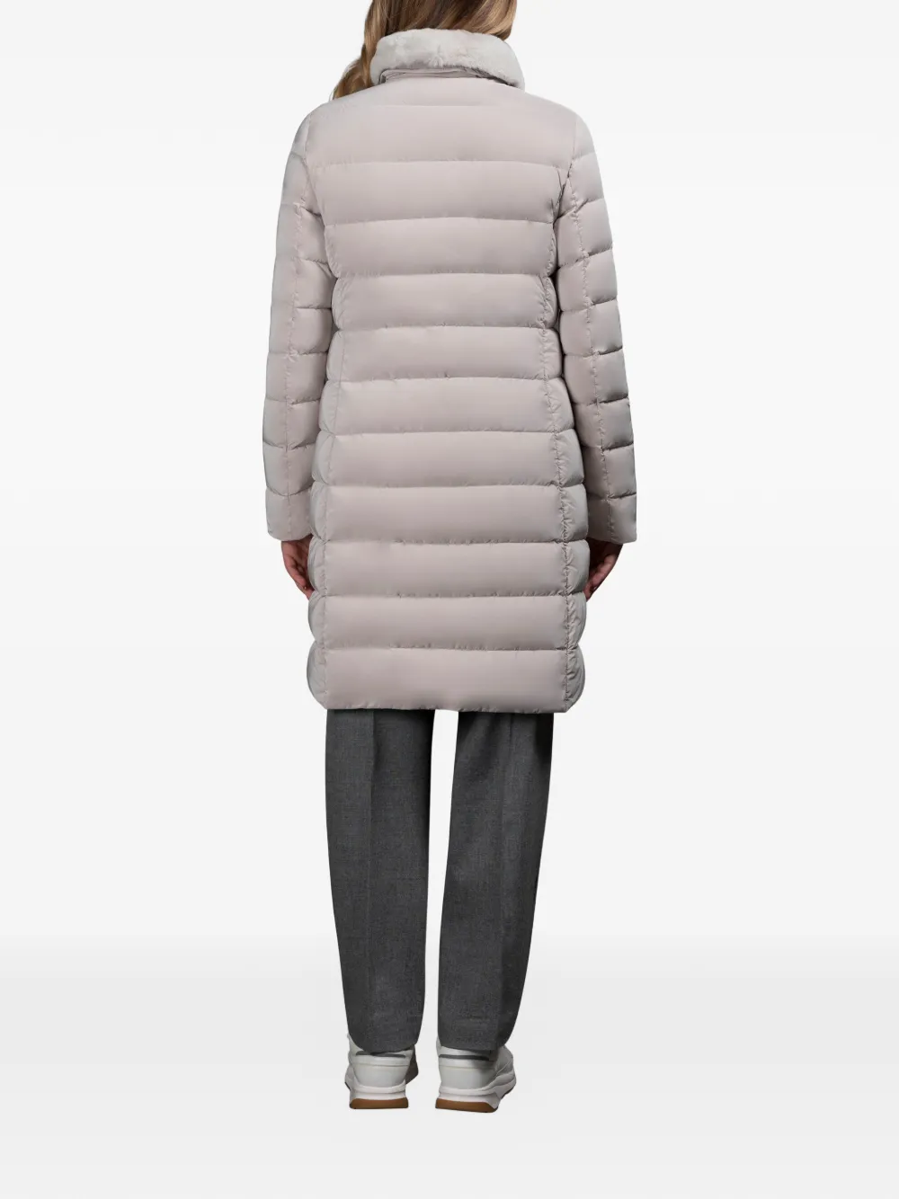  Moorer Longan Double-breasted Jacket - Neutrals 
