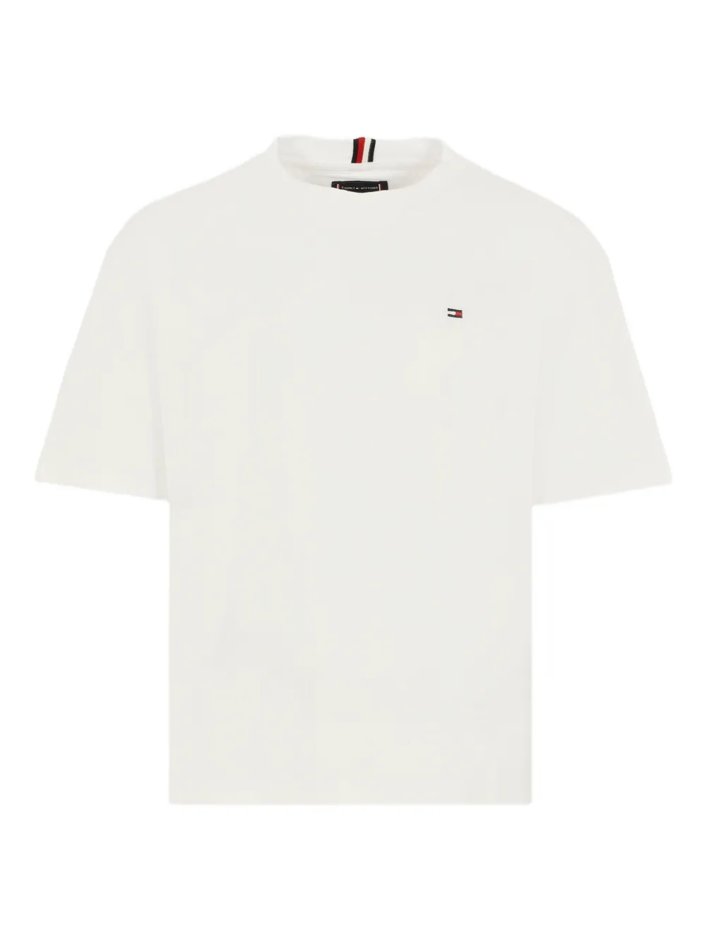 Tommy Hilfiger Junior logo-embroidery T-shirt | White | Image 1