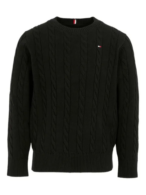 Tommy Hilfiger Junior cable-knit sweater 