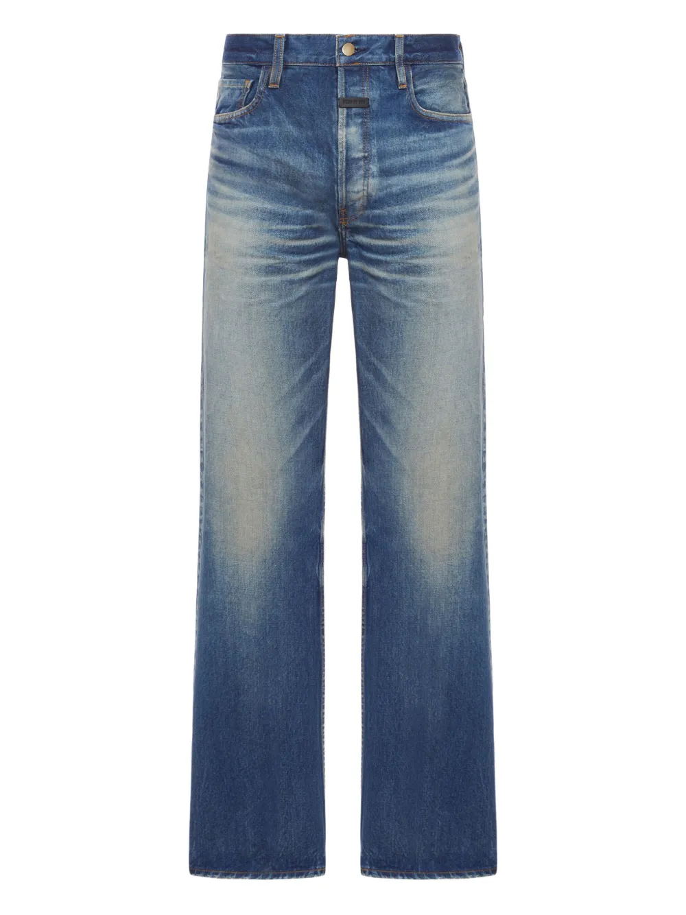 Fear Of God straight-leg cotton jeans | Blue | Image 1