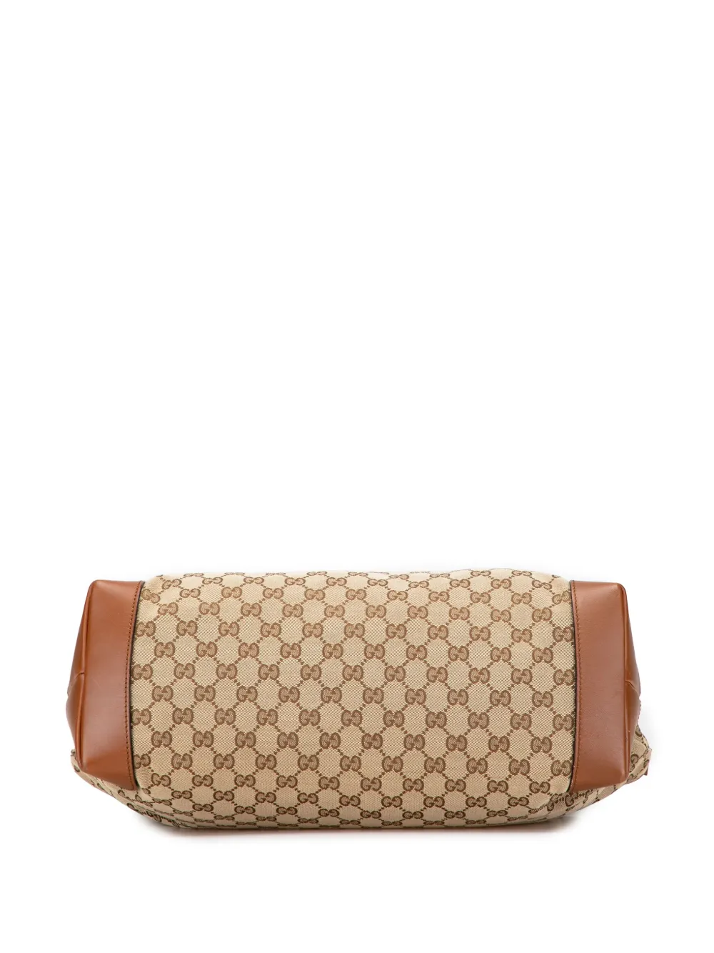 Pre-owned Gucci 2000-2015 Gg Canvas Tote Bag In Brown