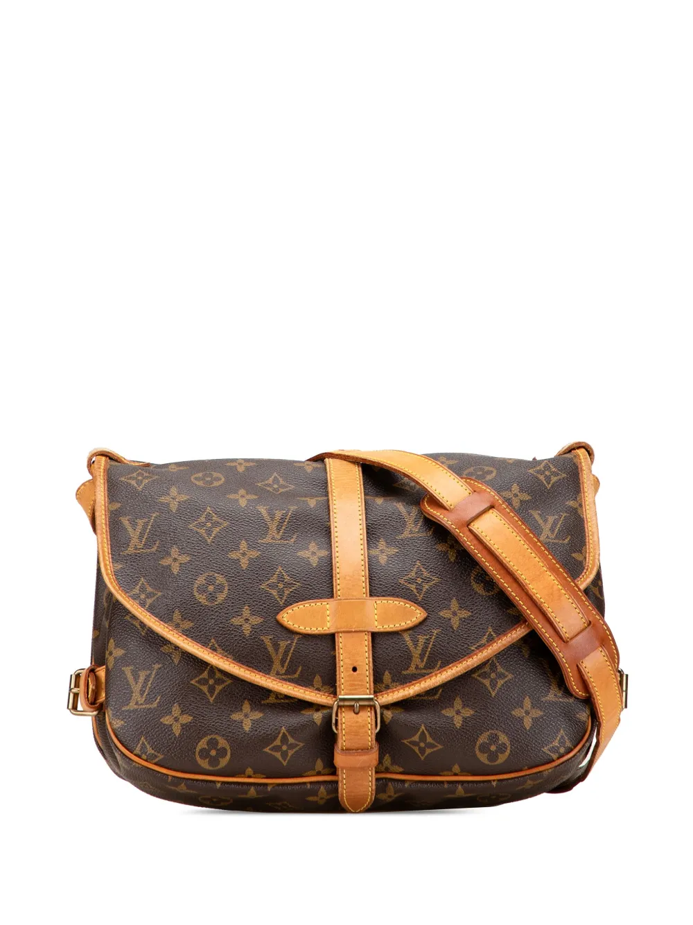 Louis Vuitton Pre-Owned 1997 Monogram Saumur 30 crossbody bag | Brown | Image 1