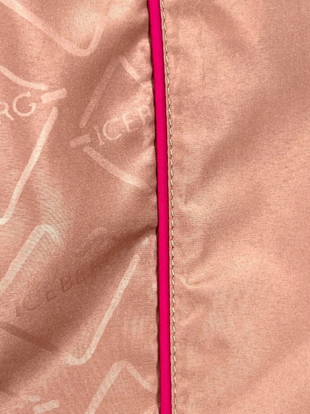 Iceberg Zwembroek met zijstreep en logopatroon Roze