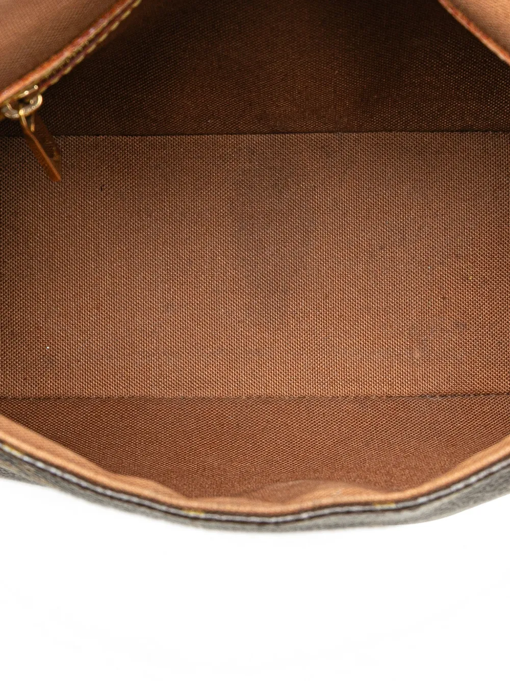 Pre-owned Louis Vuitton 2002 Monogram Mini Looping Shoulder Bag In Brown