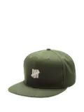 Undefeated contrast-logo snapback cap - Green