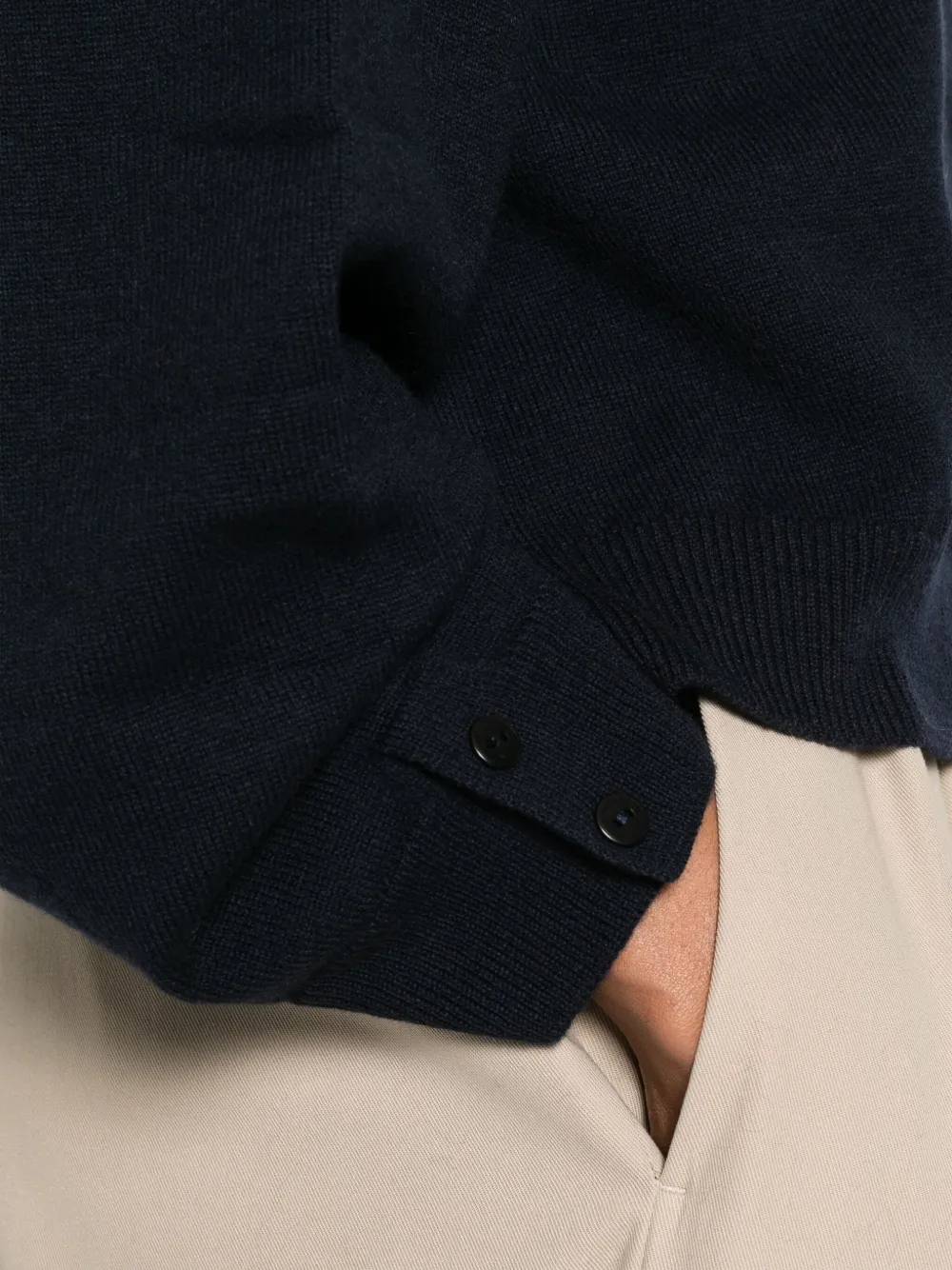 Cordera V-neck Cardigan In Blue