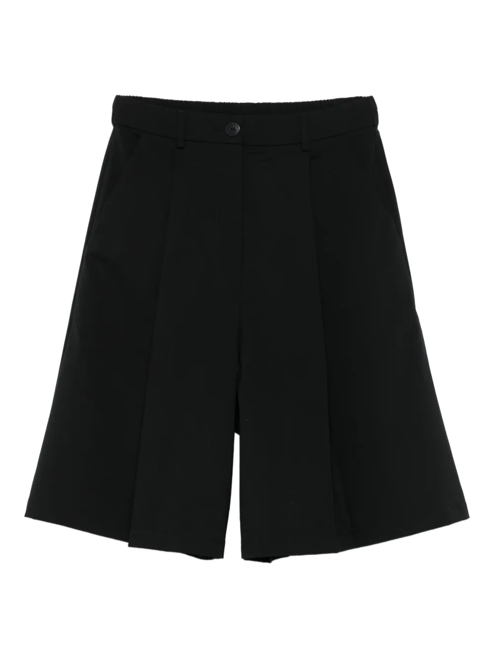 Cordera pleated shorts | Black | Image 1