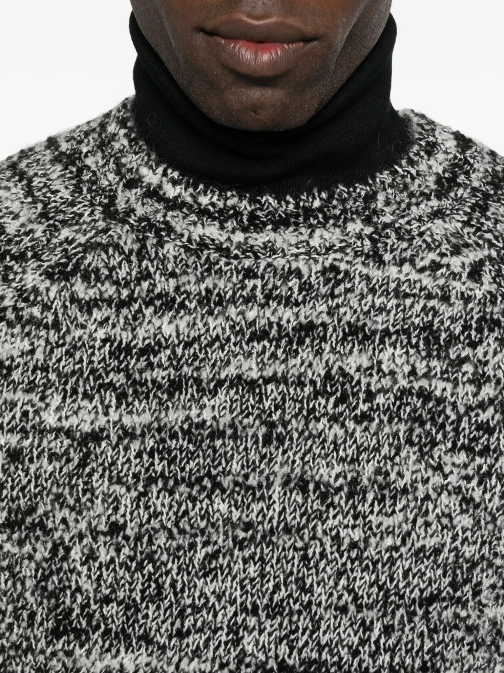 Sunflower Frederik Contrast Sweater In Gray