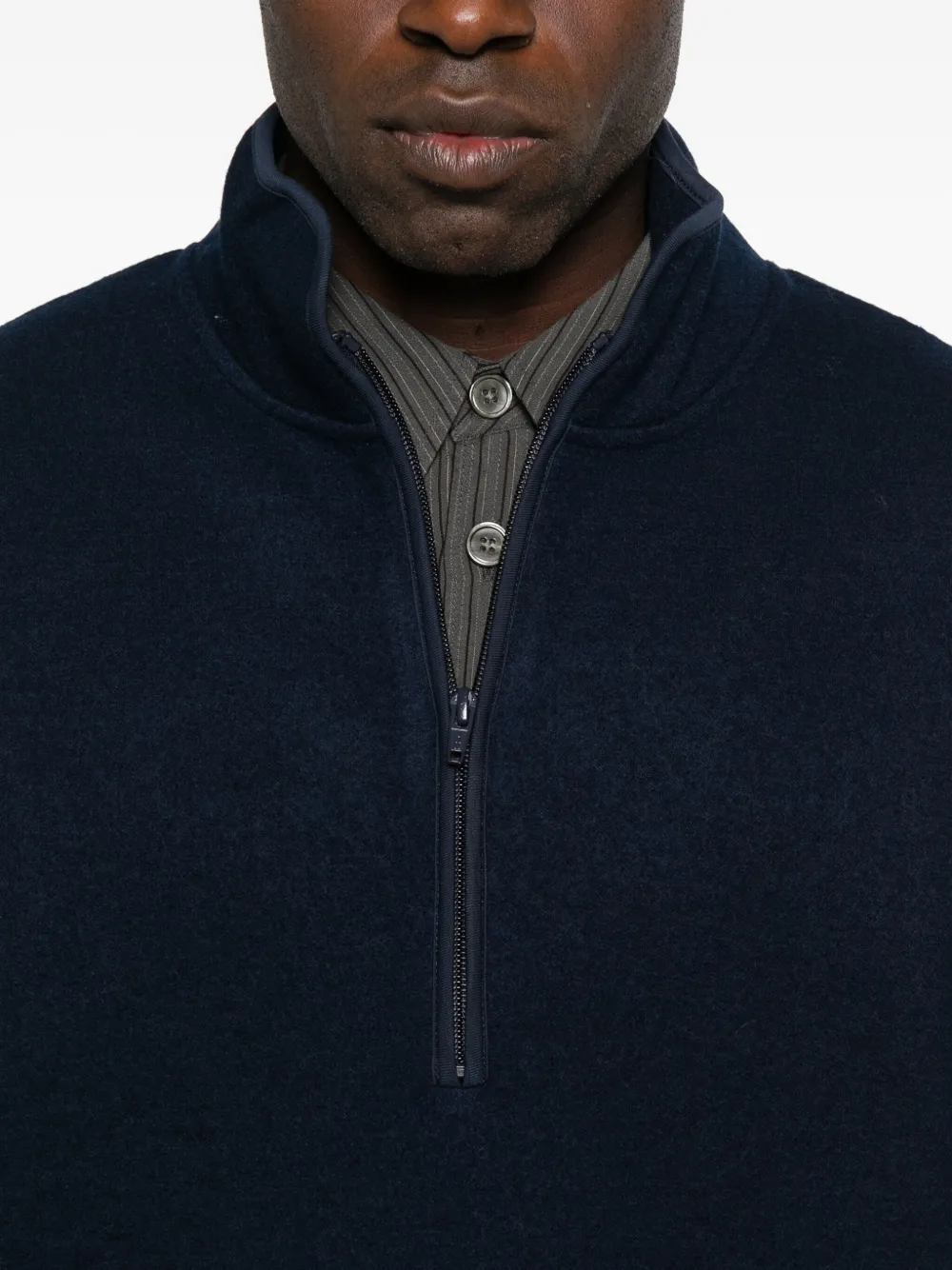 Sunflower Trui met hoge hals Blauw