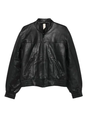 Giorgio Brato Leather Jacket | Black | FARFETCH