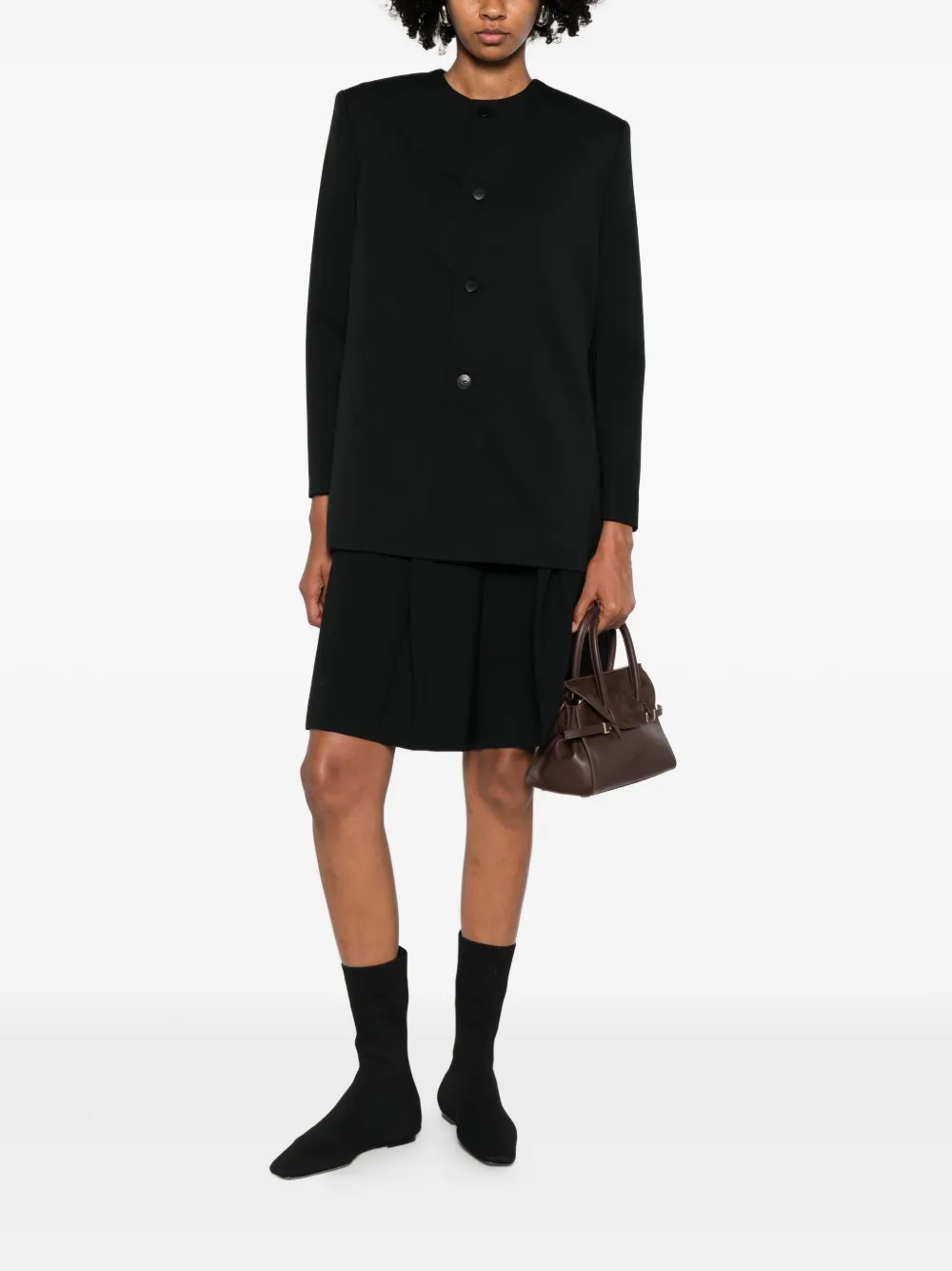 Cordera collarless jacket | Fitted Jackets | Image 2