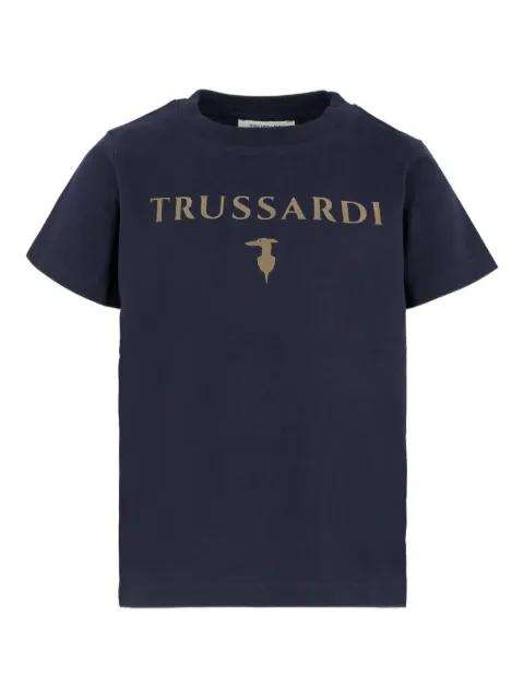 TRUSSARDI JUNIOR تيشيرت مزين بشعار الماركة