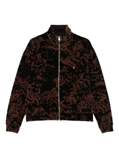 Études Studio chamarra con estampado abstracto