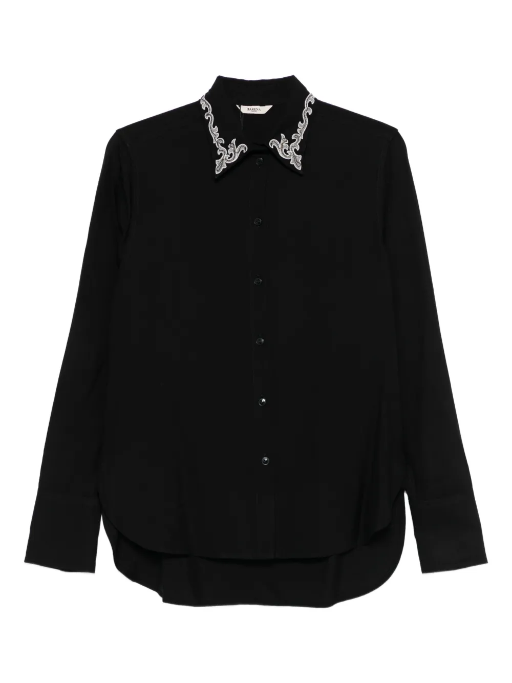 Barena camisa con detalles en el cuello | negro | Image 1