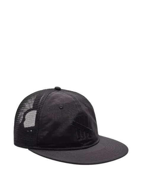 Undefeated mesh-panel snapback cap