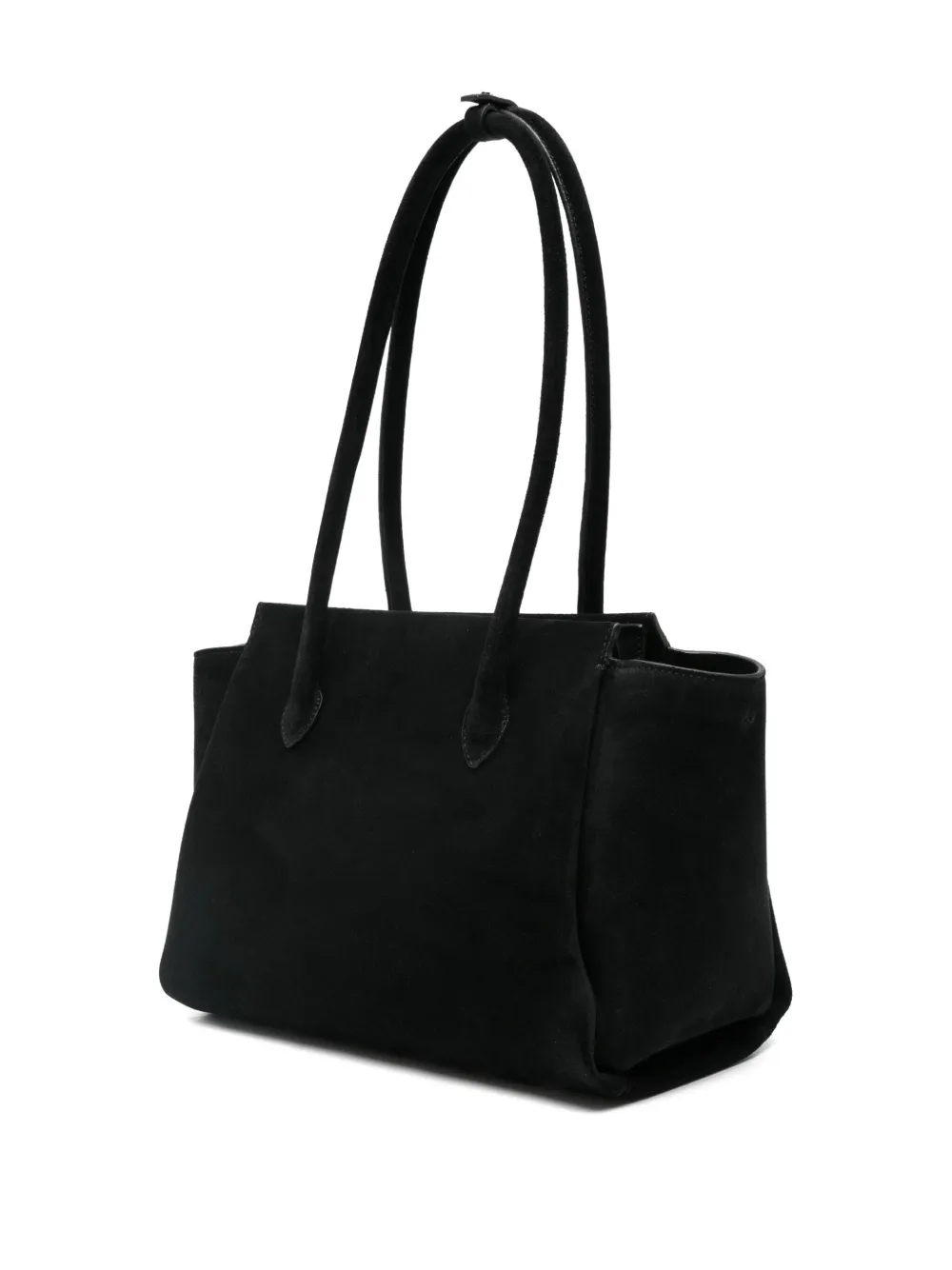 Aesther Ekme Suede Shoulder Bag In Black
