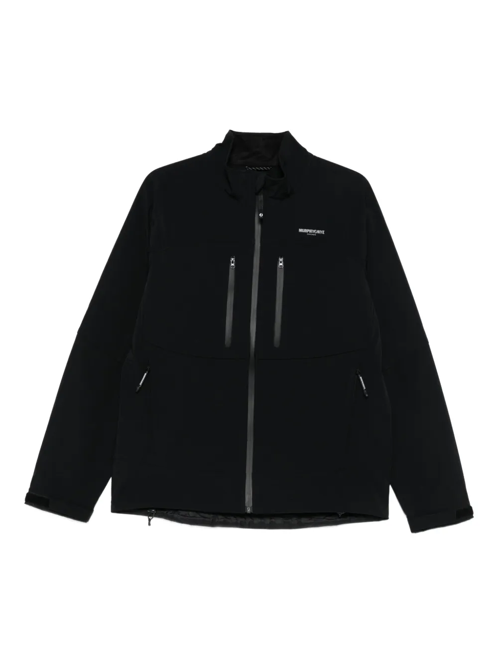 Murphy&Nye zip-up lightweight jacket | Black | Image 1