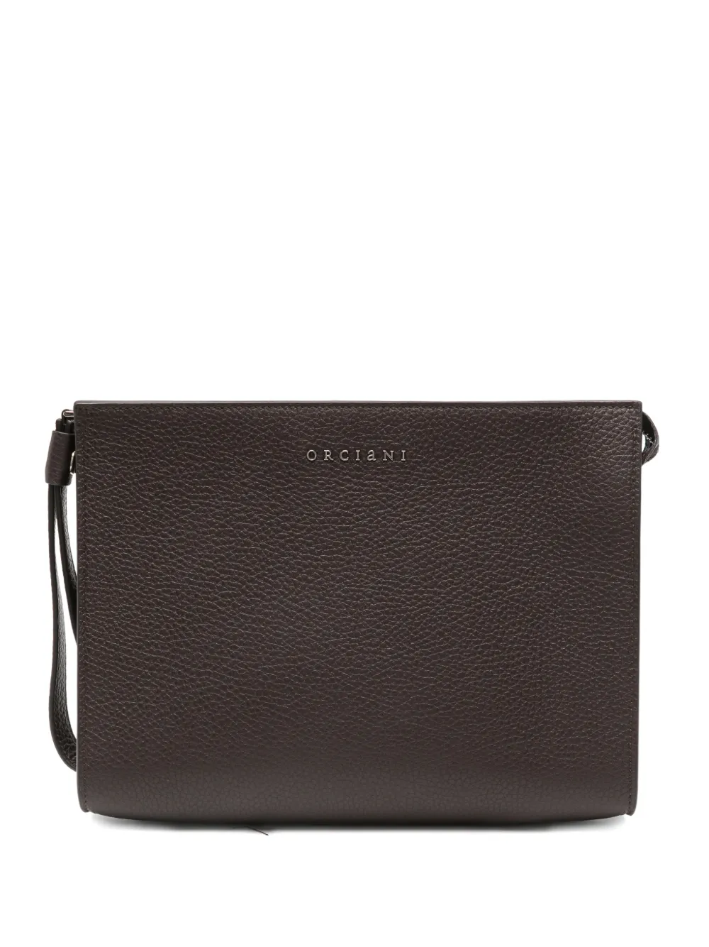 Orciani pochette en cuir | marron | Image 1