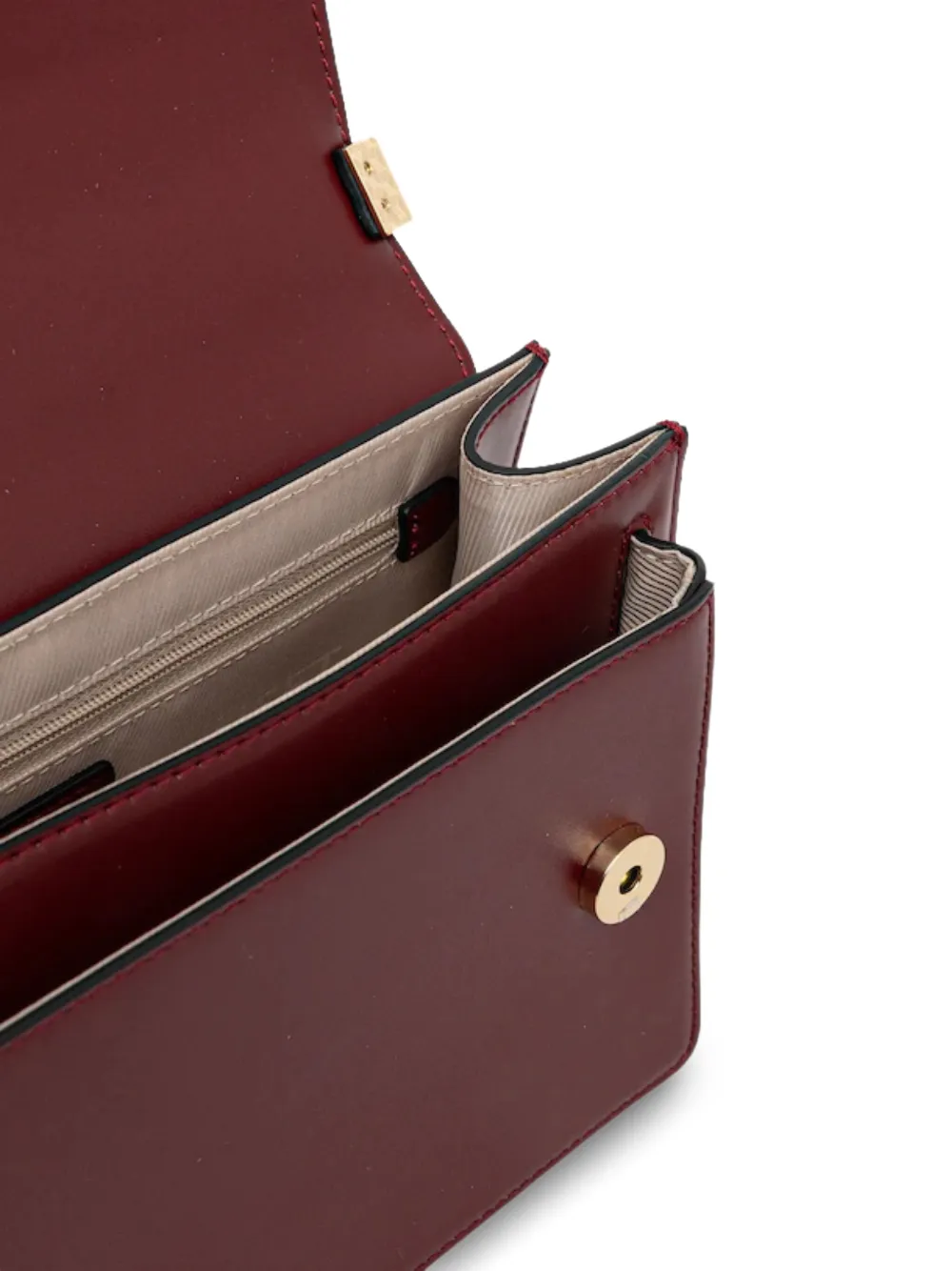 TWINSET Schoudertas met ketting Rood