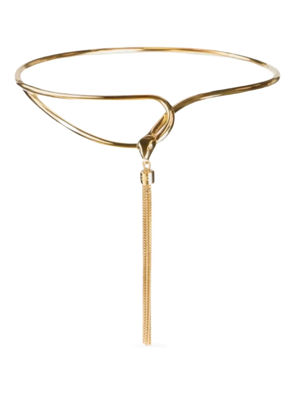 Elisabetta Franchi Collana con nappa - Oro