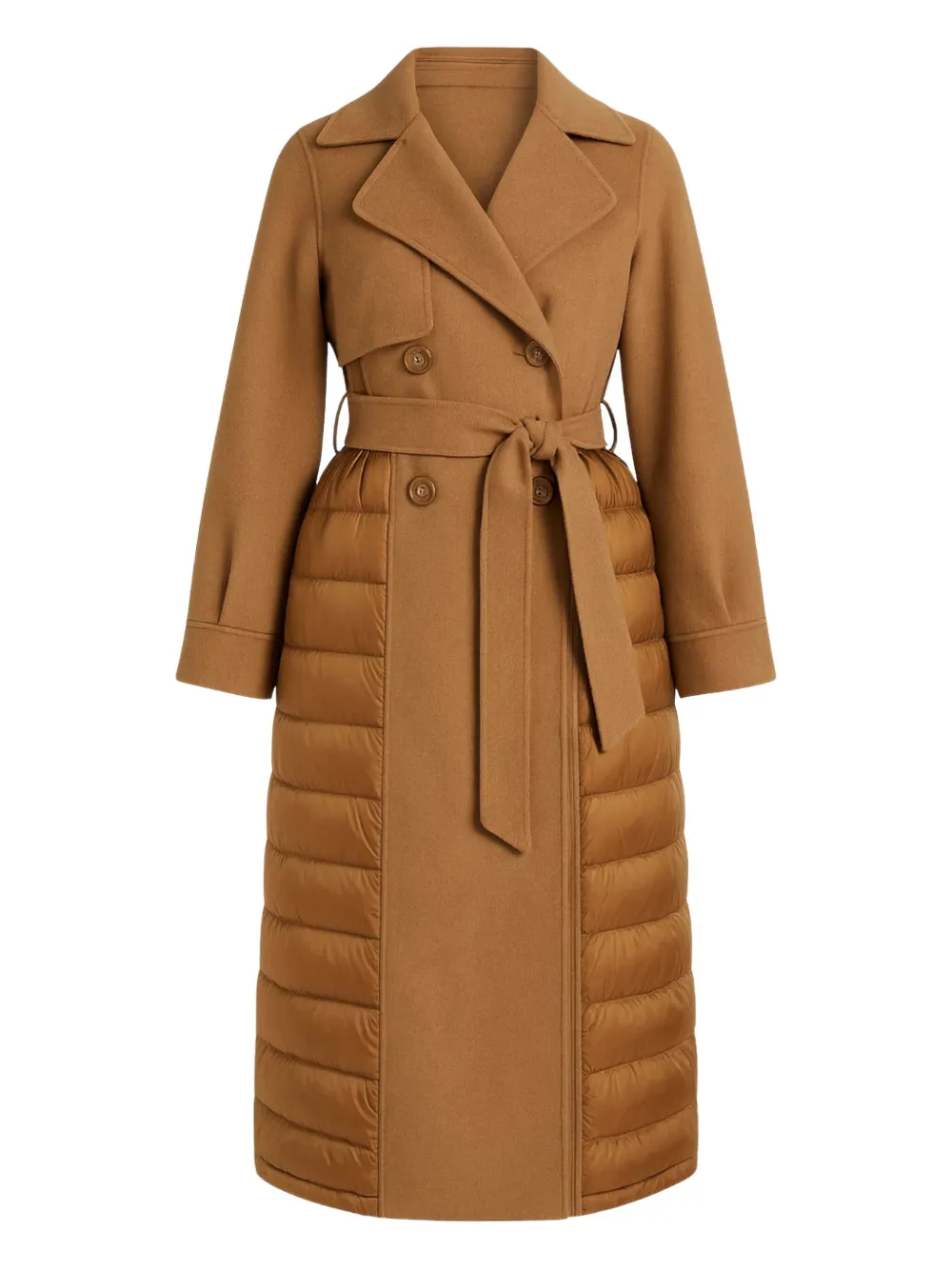 TWINSET belt- detail coat | Brown | Image 1